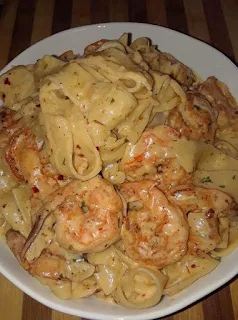 Shrimp Fettuccine Alfredo