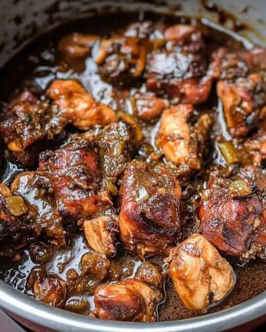 Jamaican Brown Strew Chicken